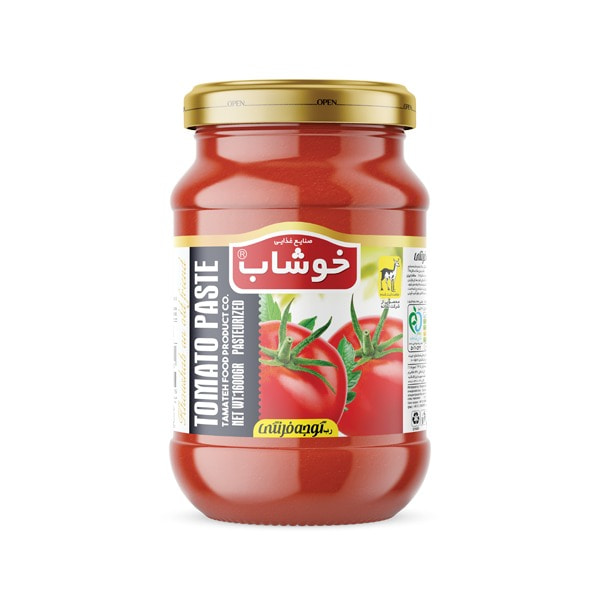 تصویر 3 از رب گوجه فرنگی خوشاب با غلظت بالا و بافت نرم